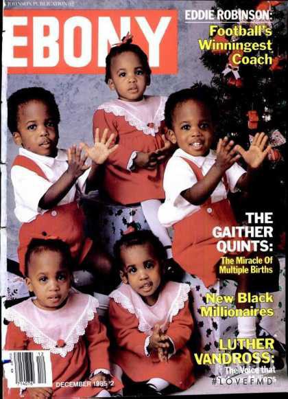  featured on the Ebony cover from December 1985