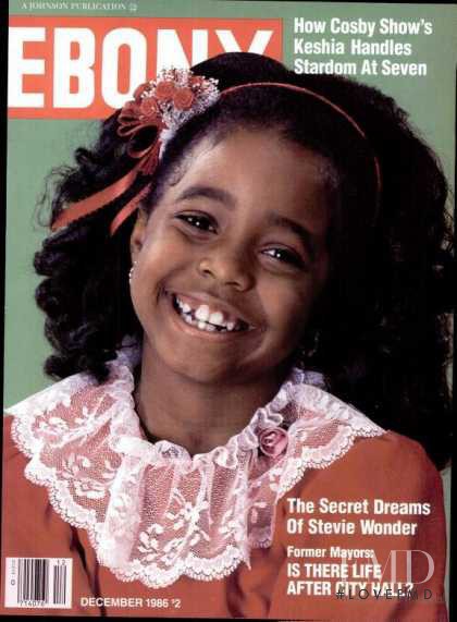  featured on the Ebony cover from December 1986