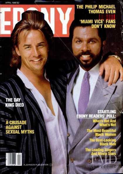  featured on the Ebony cover from April 1988