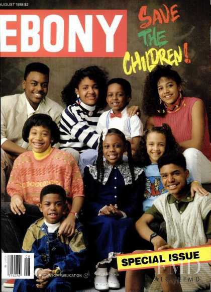  featured on the Ebony cover from August 1988
