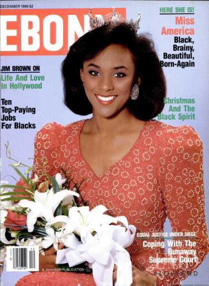  featured on the Ebony cover from December 1989