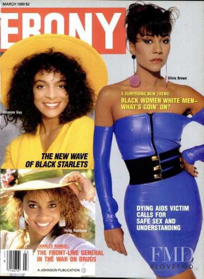  featured on the Ebony cover from March 1989