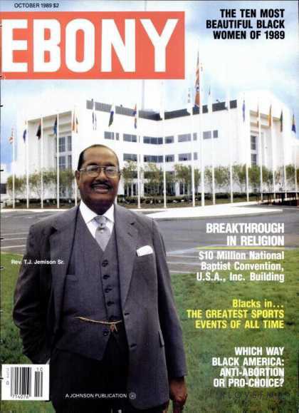  featured on the Ebony cover from October 1989