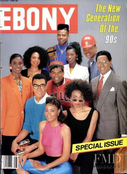  featured on the Ebony cover from August 1990