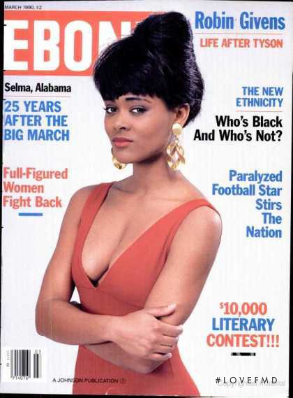 featured on the Ebony cover from March 1990