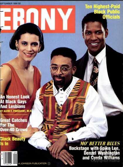  featured on the Ebony cover from September 1990