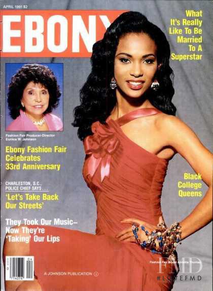  featured on the Ebony cover from April 1991