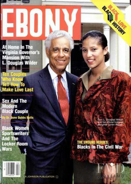  featured on the Ebony cover from February 1991