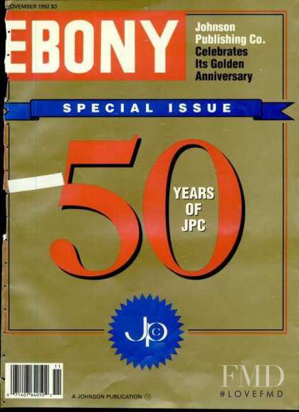 featured on the Ebony cover from November 1992