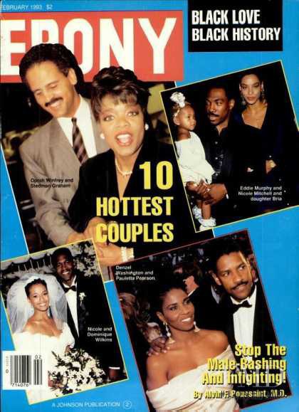  featured on the Ebony cover from February 1993