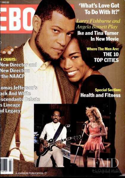  featured on the Ebony cover from July 1993