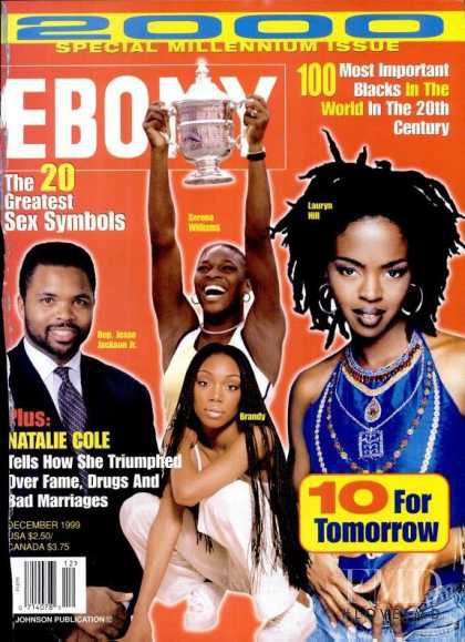  featured on the Ebony cover from December 1999