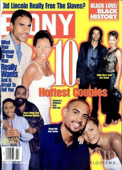  featured on the Ebony cover from February 2000