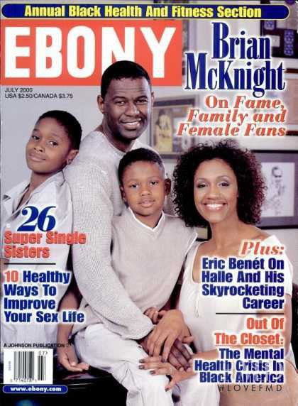  featured on the Ebony cover from July 2000