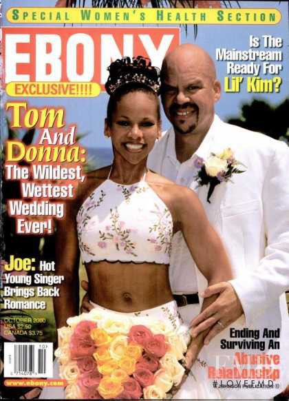  featured on the Ebony cover from October 2000