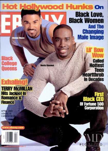  featured on the Ebony cover from April 2001