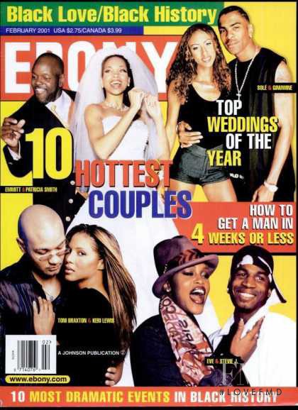  featured on the Ebony cover from February 2001