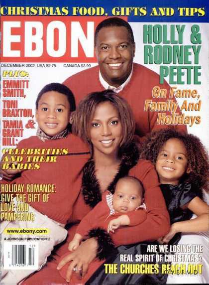  featured on the Ebony cover from December 2002