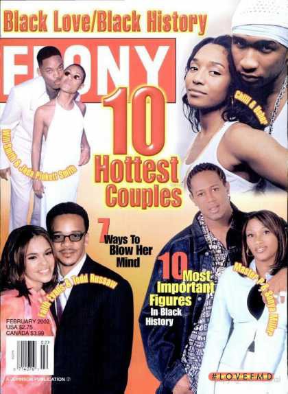  featured on the Ebony cover from February 2002