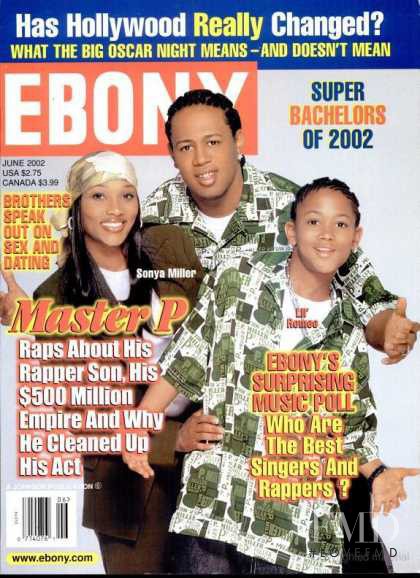 Master P featured on the Ebony cover from June 2002