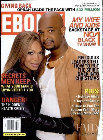  featured on the Ebony cover from December 2003