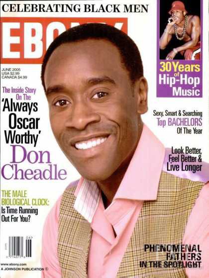  featured on the Ebony cover from June 2005