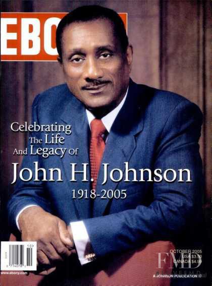 John H. Johnson featured on the Ebony cover from October 2005