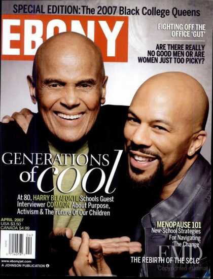  featured on the Ebony cover from April 2007