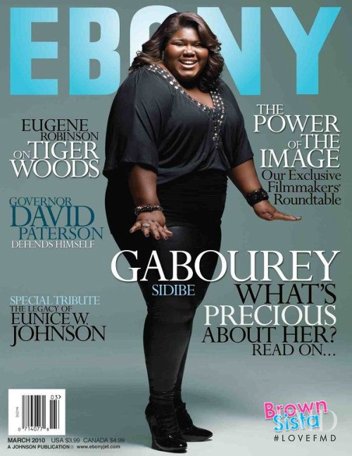  featured on the Ebony cover from March 2010