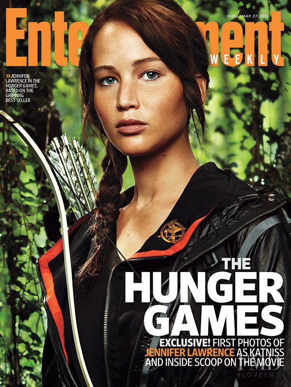 Jennifer Lawrence featured on the Entertainment Weekly  cover from May 2011