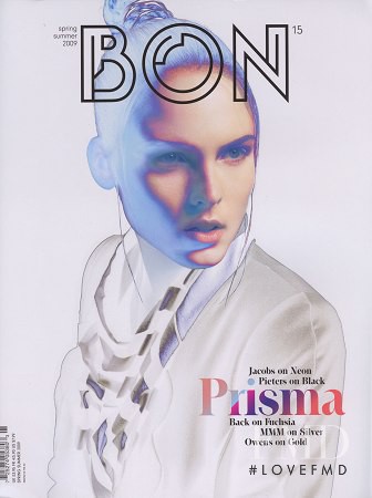 Polina Sova featured on the BON cover from May 2009