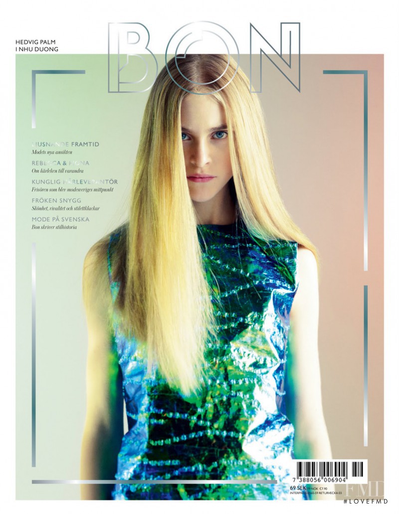 Hedvig Palm featured on the BON cover from December 2011