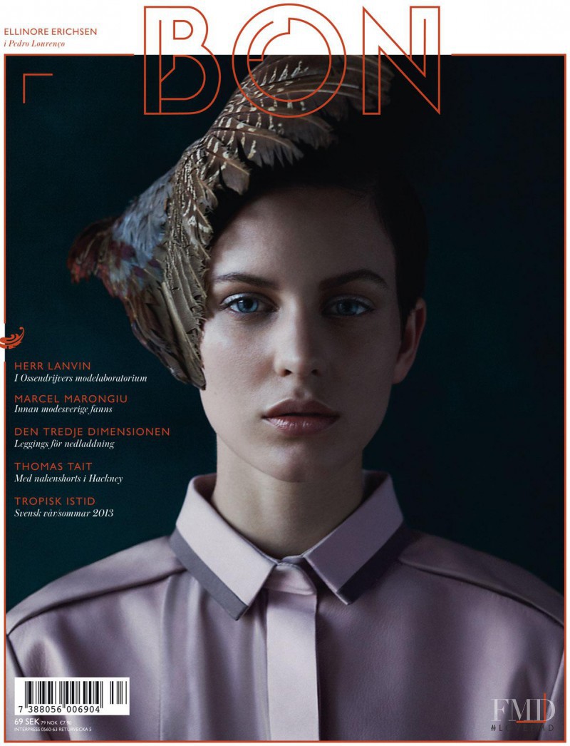 Ellinore Erichsen featured on the BON cover from December 2012