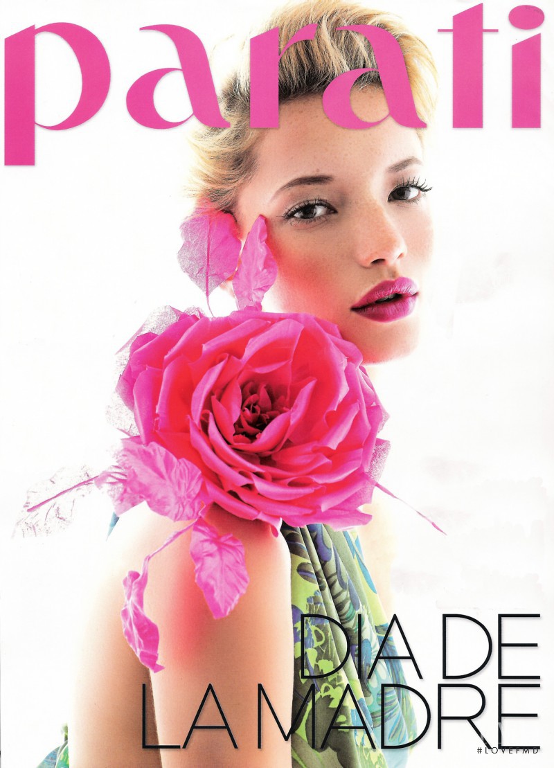 Milagros Schmoll featured on the Para Ti cover from October 2008