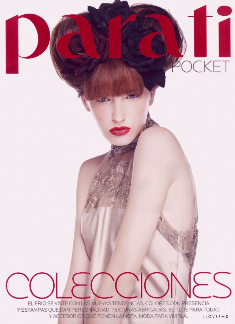 Azul Caletti featured on the Para Ti cover from April 2010