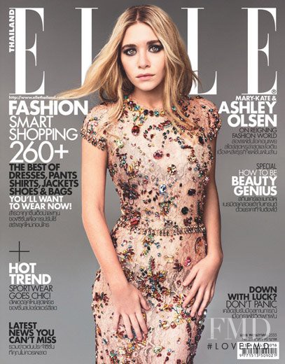 Ashley Olsen featured on the Elle Thailand cover from May 2012