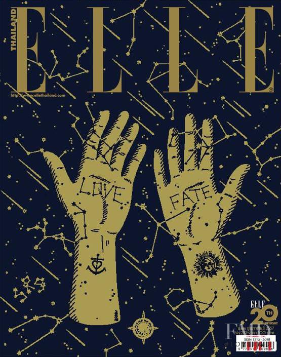  featured on the Elle Thailand cover from February 2014