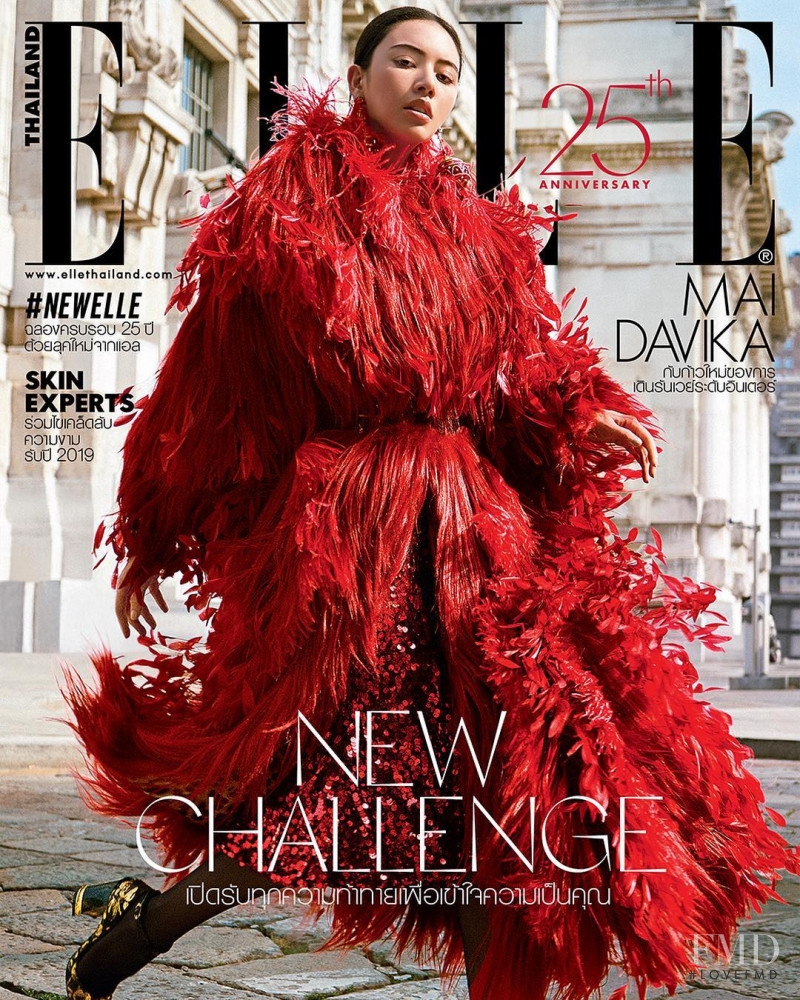  featured on the Elle Thailand cover from January 2019