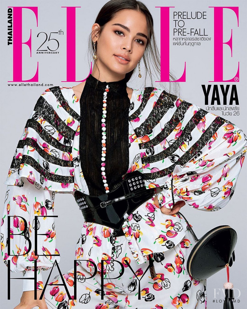 Urassaya Sperbund featured on the Elle Thailand cover from June 2019