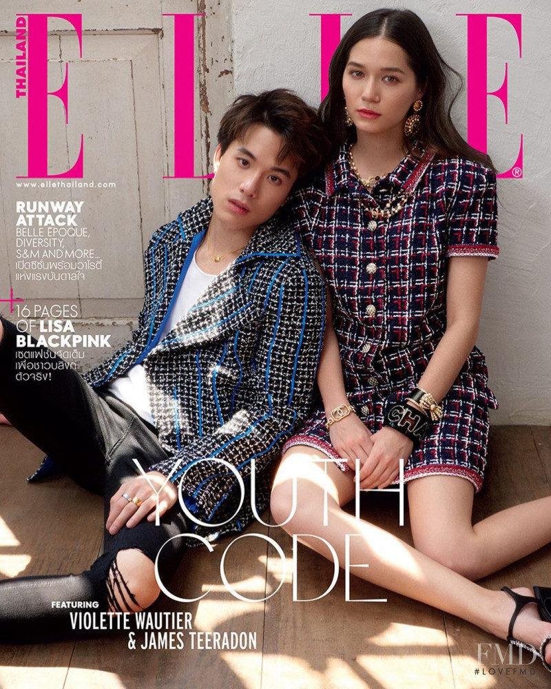  featured on the Elle Thailand cover from March 2020