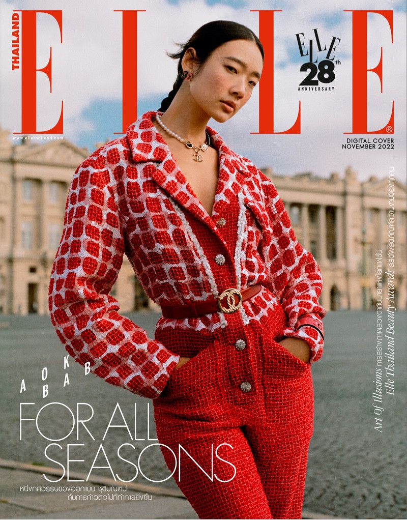  featured on the Elle Thailand cover from November 2022