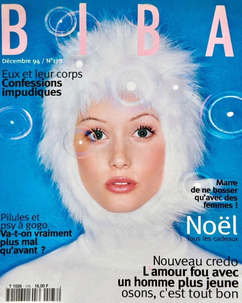 Vanesa Lorenzo featured on the BIBA cover from December 1994