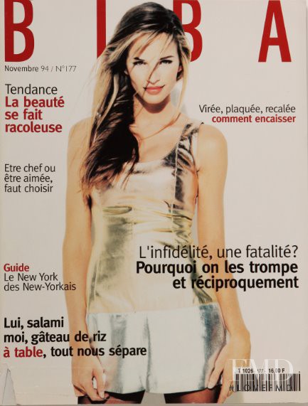 Gina Marie Di Pietro featured on the BIBA cover from November 1994