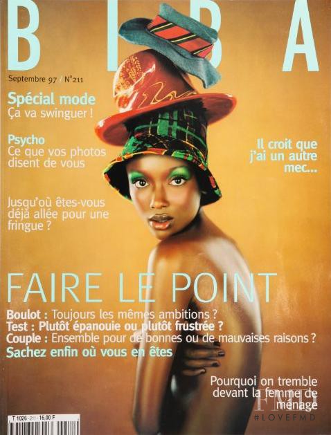Adia Coulibaly featured on the BIBA cover from September 1997