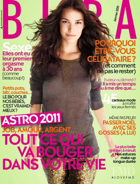 Sanja Matic featured on the BIBA cover from January 2011