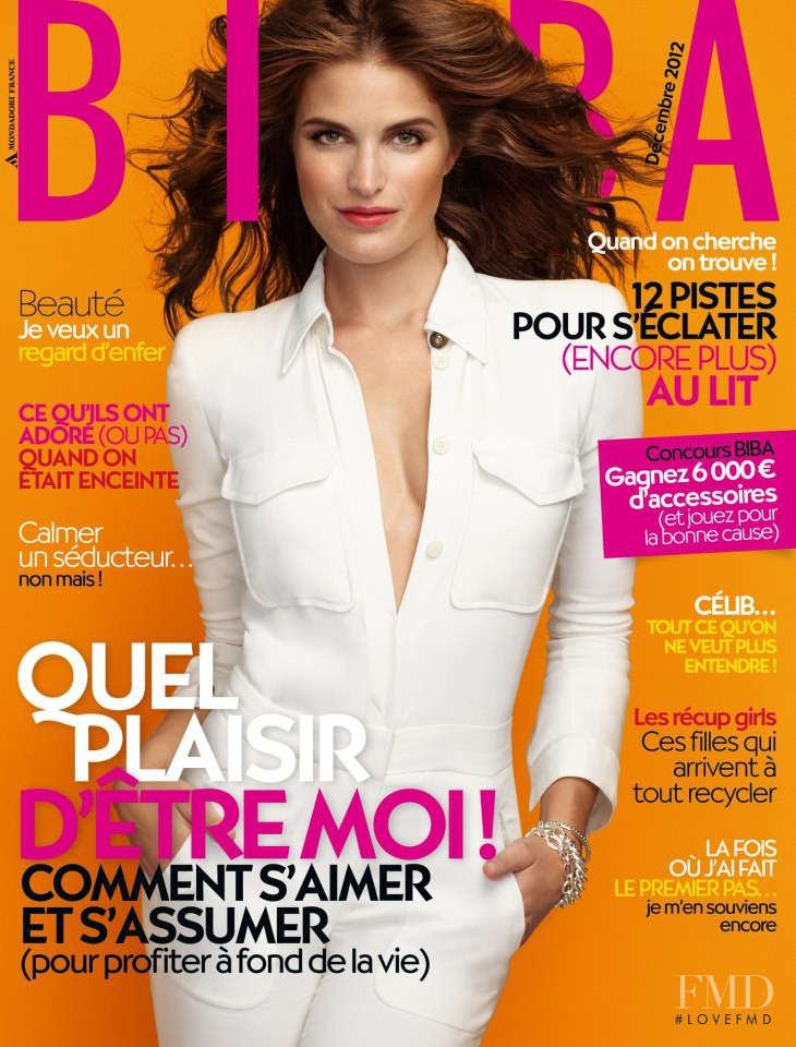 Alessia Piovan featured on the BIBA cover from December 2012