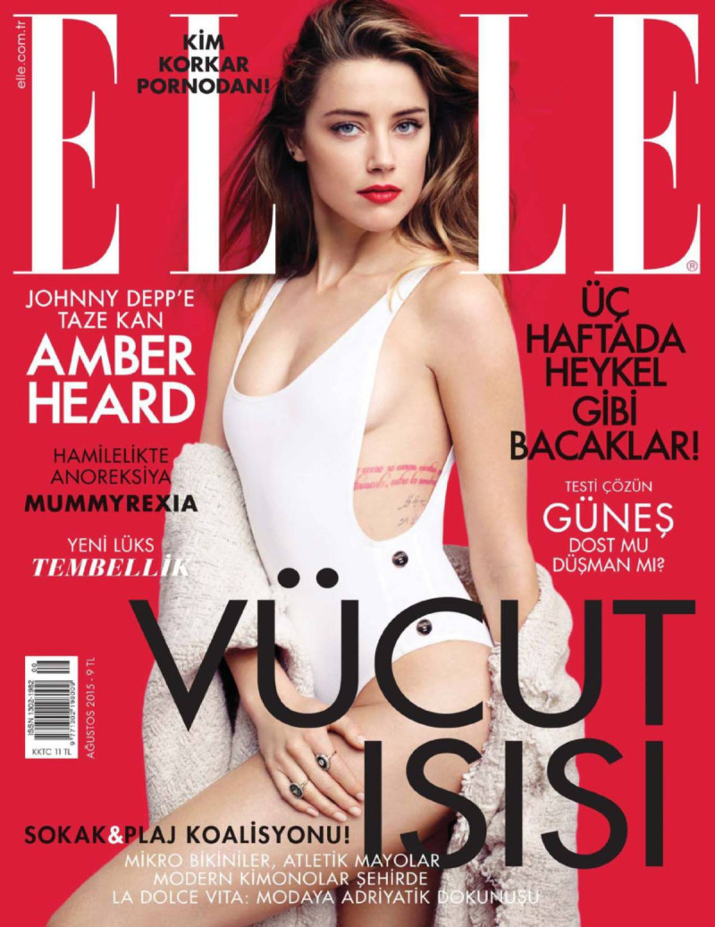  featured on the Elle Turkey cover from August 2015