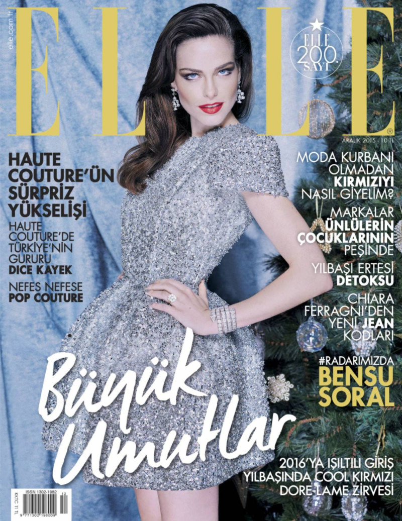  featured on the Elle Turkey cover from December 2015