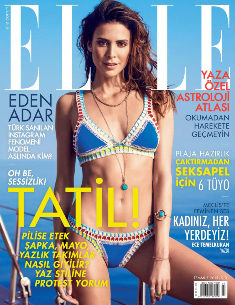  featured on the Elle Turkey cover from July 2015