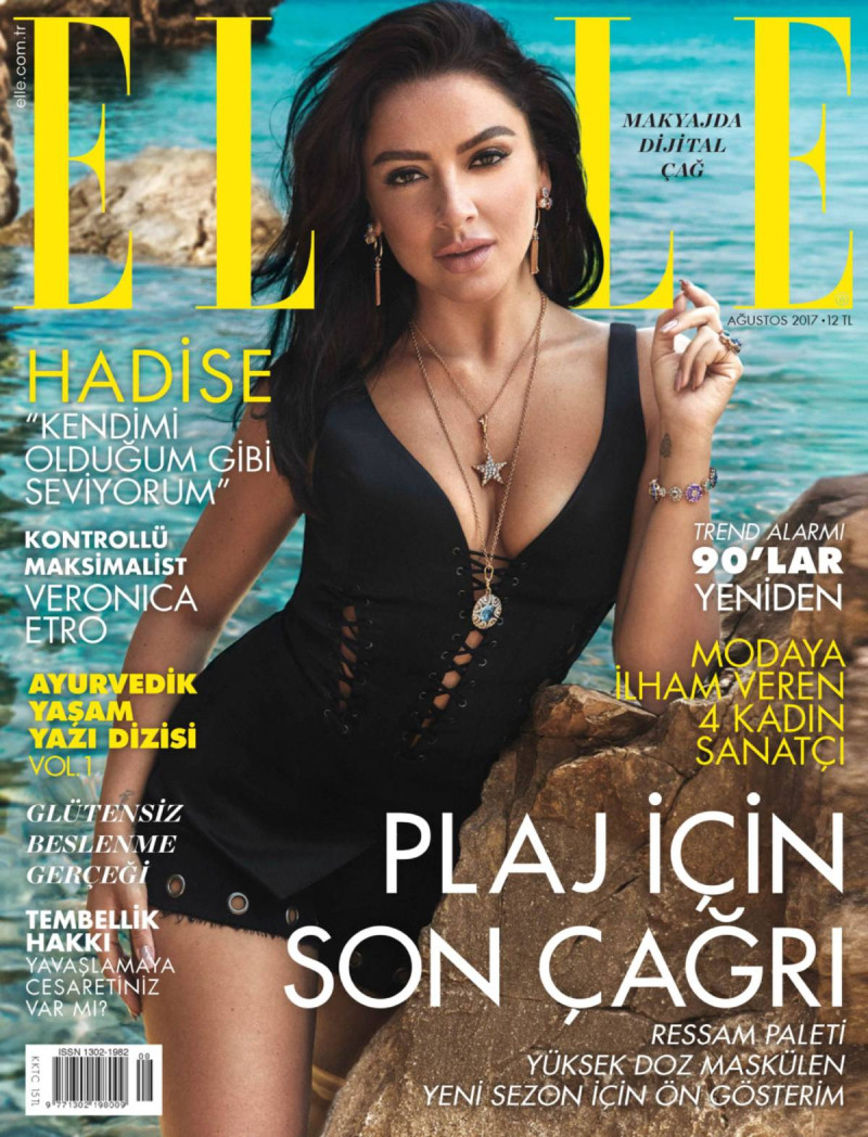  featured on the Elle Turkey cover from August 2017